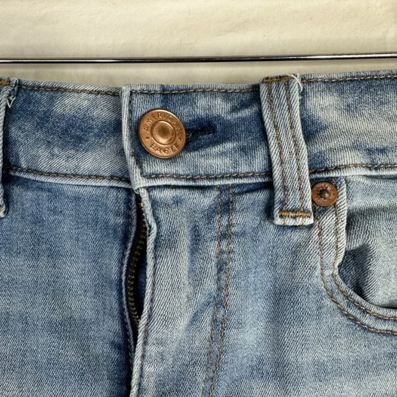 American Eagle Outfitters Next Level Stretch Hi Rise Shortie Size 8 - Picture 3 of 6